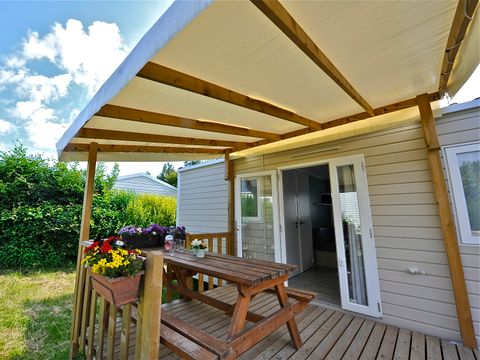 MOBILHOME 4 personnes - Confort Plus 2 chambres Entre 30 et 35m² -5ans