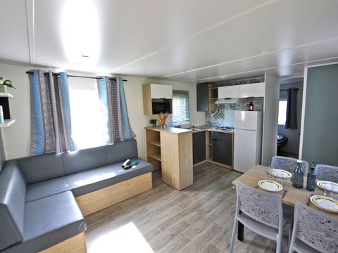 MOBILHOME 4 personnes - Confort Plus 2 chambres Entre 30 et 35m² -5ans
