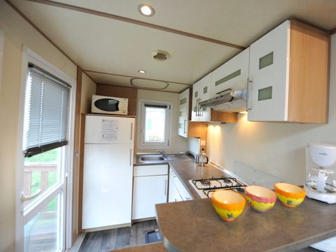 MOBILHOME 6 personnes - Confort 2 chambres - Entre 30 et 35 m²  +5ans