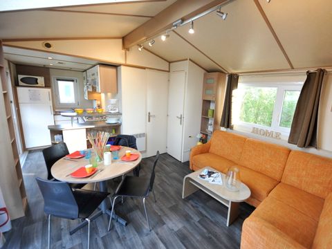 MOBILHOME 6 personnes - Confort 2 chambres - Entre 30 et 35 m²  +5ans