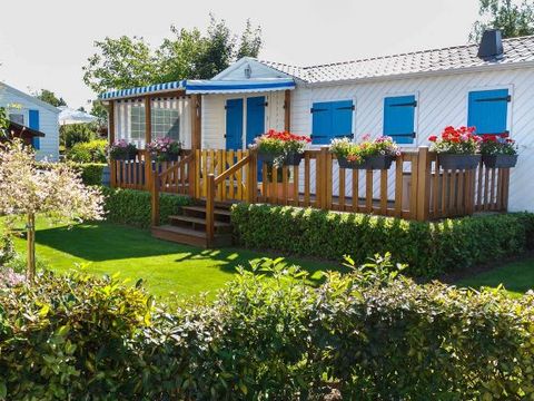 MOBILHOME 6 personnes - Confort Plus 3 chambres Entre 30 et 35 m²  -5ans