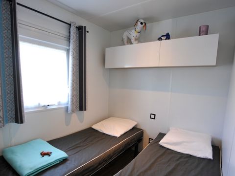 MOBILHOME 6 personnes - Confort Plus 3 chambres Entre 30 et 35 m²  -5ans