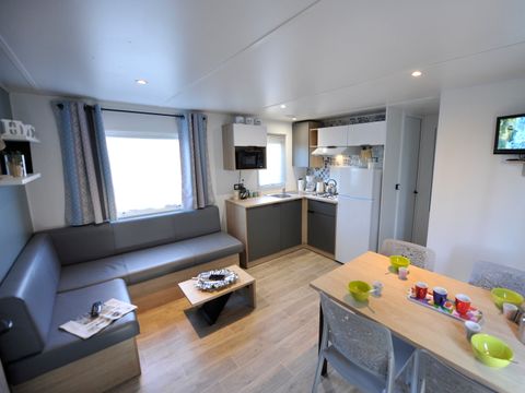 MOBILHOME 6 personnes - Confort Plus 3 chambres Entre 30 et 35 m²  -5ans