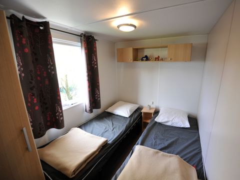 MOBILHOME 6 personnes - Confort 3 chambres - Entre 30 et 35 m²  +5ans