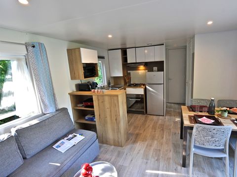 MOBILHOME 8 personnes - 3 chambres - PREMIUM - 2 salles de bain - 36 et 40 m²