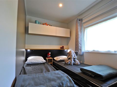 MOBILHOME 8 personnes - 3 chambres - PREMIUM - 2 salles de bain - 36 et 40 m²