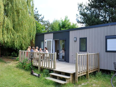 MOBILHOME 8 personnes - 3 chambres - PREMIUM - 2 salles de bain - 36 et 40 m²