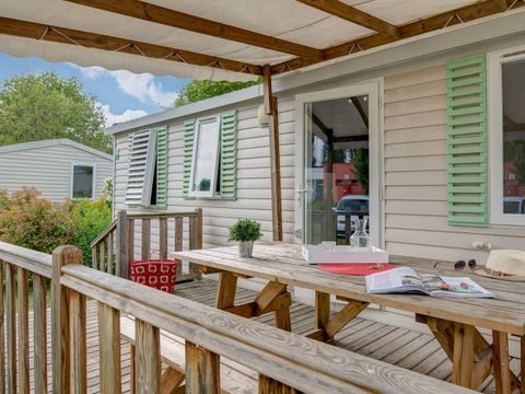 MOBILHOME 7 personnes - COTTAGE 6/7p 3ch **