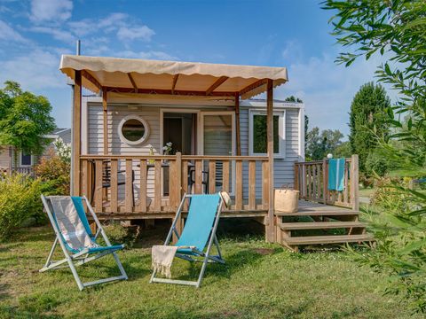 MOBILHOME 2 personnes - COTTAGE 2p 1ch ****