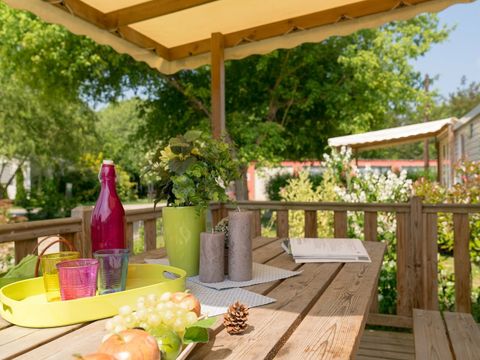 MOBILHOME 4 personnes - COTTAGE 4p 2ch ***