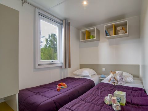 MOBILHOME 6 personnes - COTTAGE 6p 3ch ***