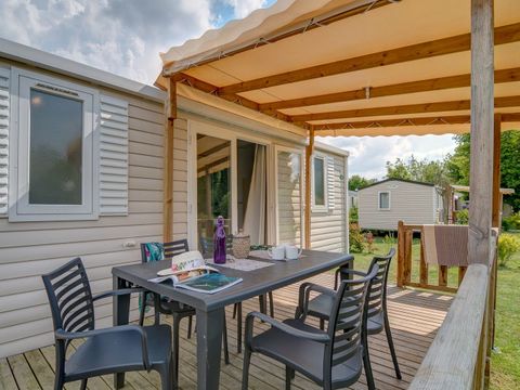 MOBILHOME 6 personnes - COTTAGE 6p 3ch ***
