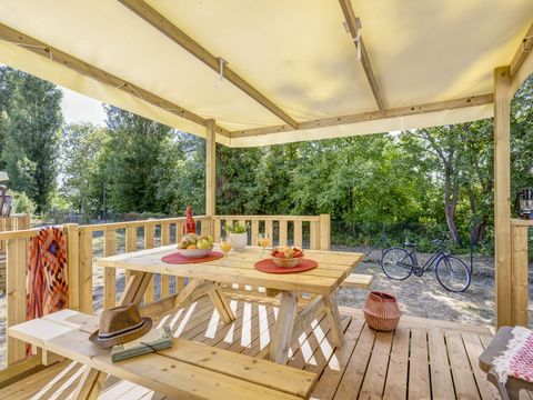 MOBILHOME 5 personnes - COTTAGE 4/5p 2ch ***