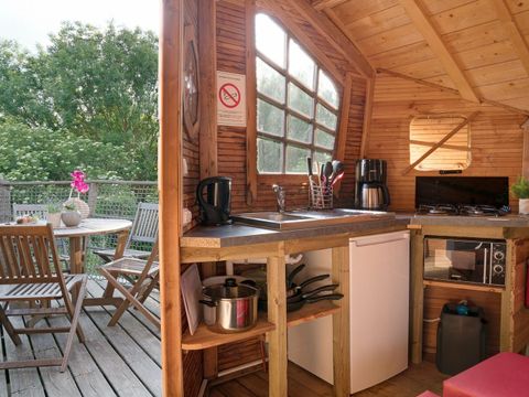 HÉBERGEMENT INSOLITE 5 personnes - Cabane LOVE 5p 2ch