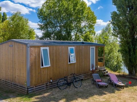 MOBILHOME 4 personnes - COTTAGE 4p 2ch en BORD DE SEINE ****