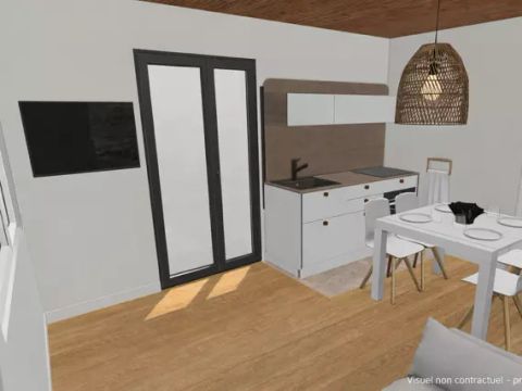 CHALET 6 personnes - PMR Premium 3 Pièces 4/6 Personnes Climatisé + TV