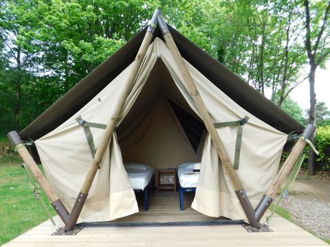 Tente 2 personnes - Sur pilotis Moorea - 1 chambre - Prix