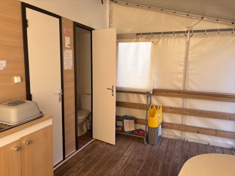 Bungalow toilé 4 personnes - Tithome - 2 chambres - 21m² Prix pour 2 personnes