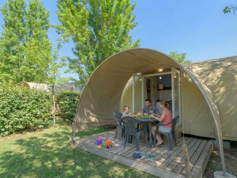 BUNGALOW TOILÉ 4 personnes - Coco Sweet (sans sanitaires, 2 Chambres)