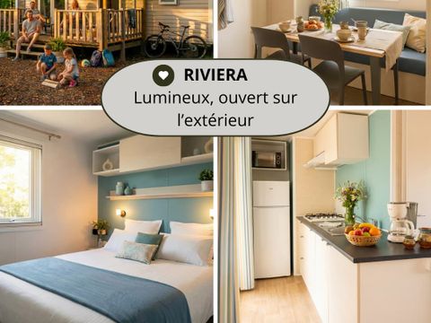 MOBILHOME 6 personnes - Riviera (2 Chambres)