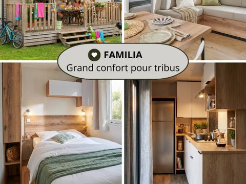 MOBILHOME 6 personnes - Familia (3 Chambres)