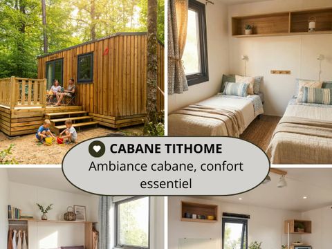 MOBILHOME 4 personnes - Cabane (sans sanitaires) TITHOME