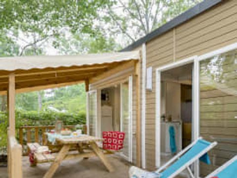 MOBILHOME 7 personnes - Cottage 6/7p 3ch clim ***