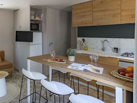 MOBILHOME 6 personnes - Z Cottage Playa del Sol 6p 3ch clim ****