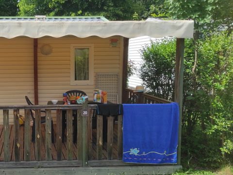 MOBILHOME 4 personnes - Mobil home 2 chambres avec télévision et climatisation 4 pers