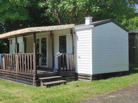 MOBILHOME 5 personnes - 25 m2 / 2chambres - Terrasse couverte TV