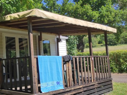 MOBILHOME 5 personnes - Mobil home 25m² 2 chambres avec télévision et climatisation 5 pers