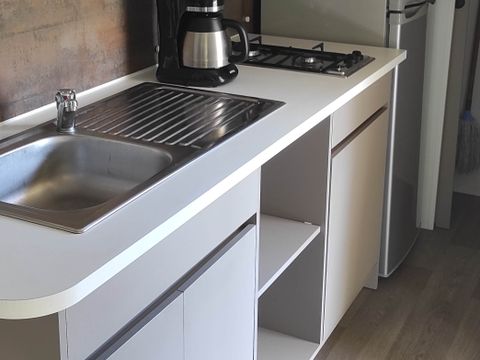MOBILHOME 5 personnes - Mobil home 25m² 2 chambres avec télévision et climatisation 5 pers