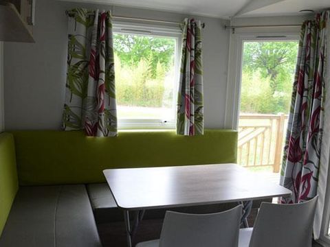 MOBILHOME 6 personnes - Mobilhome 31 m² / 3 chambres - Terrasse semi-couverte TV 6 pers