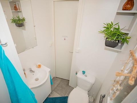 MOBILHOME 4 personnes - Mobil-home Provence Sérénité 25 m² - Jacuzzi privatif - 3 pièces - 2 chambres - Climatisation