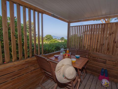 MOBILHOME 4 personnes - Mobil-home Marina Sérénité 22 m² - 3 pièces - 2 chambres - Climatisation