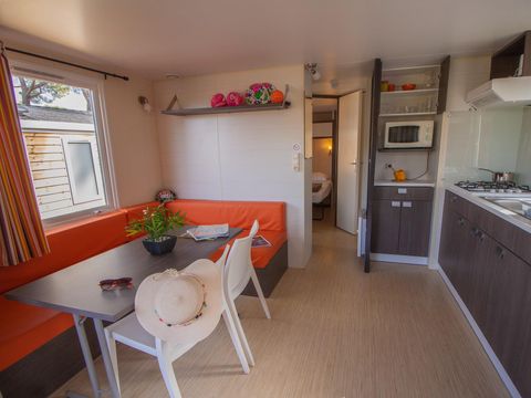 MOBILHOME 5 personnes - Mobil-home Marina Sérénité 22 m² - 3 pièces - 2 chambres - Climatisation