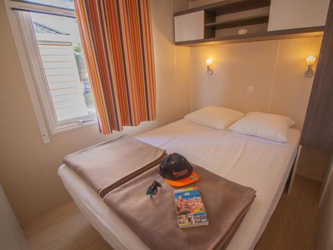 MOBILHOME 5 personnes - Mobil-home Marina Sérénité 22 m² - 3 pièces - 2 chambres - Climatisation