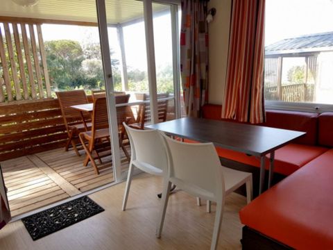 MOBILHOME 5 personnes - Mobil-home Marina Sérénité 22 m² - 3 pièces - 2 chambres - Climatisation