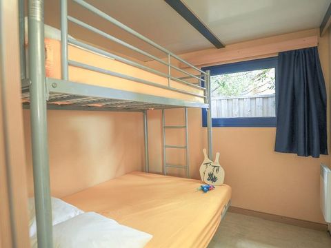 BUNGALOW TOILÉ 5 personnes - Pagotel 25m² - 3 pièces - 2 chambres * entre tente et mobil-home*