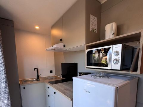 Mobilhome 2 personnes - P'tit Marina 16 m² - 2 pièces - 1 chambre