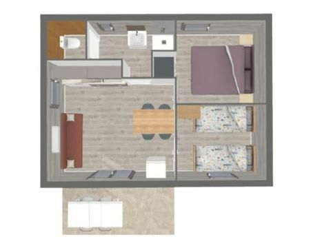 Gîte 6 personnes