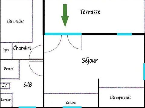 MOBILHOME 4 personnes - Bungalow Lavande