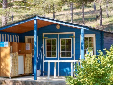 MOBILHOME 4 personnes -  Chalet Provence sans sanitaires