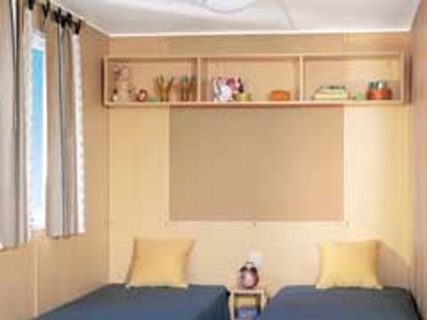 MOBILHOME 5 personnes - 4/5 places climatisé 2 chambres