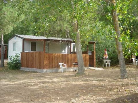 MOBILHOME 5 personnes - 4/5 places climatisé 2 chambres TV