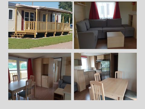 MOBILHOME 7 personnes - Trigano OR9 3 chambres avec terrasse