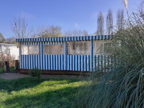 MOBILHOME 5 personnes - Tout équipé -  avec terrasse couverte