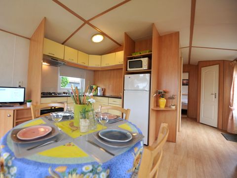 MOBILHOME 4 personnes - confort 2 chambres - Entre 30 et 35 m²  -20ans