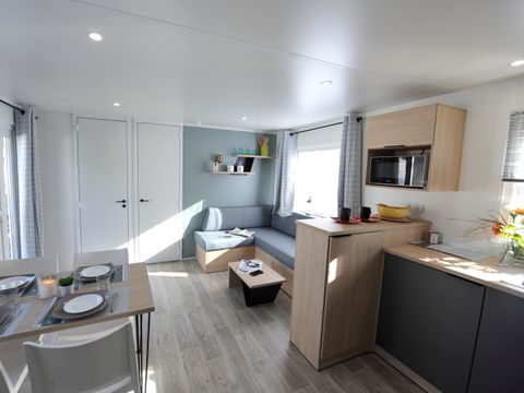 MOBILHOME 4 personnes - Confort Plus 2 chambres - Entre 30 et 35 m²  -5ans