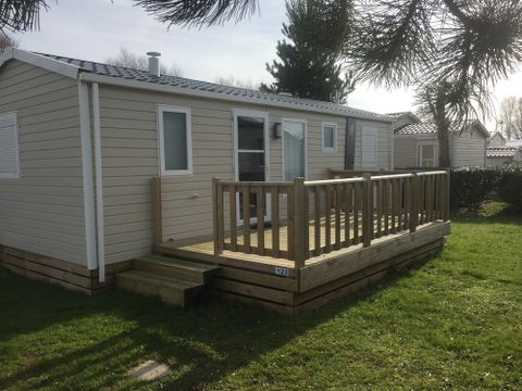 MOBILHOME 6 personnes - Confort Plus 3 chambres - Entre 30 et 35 m²  -5ans